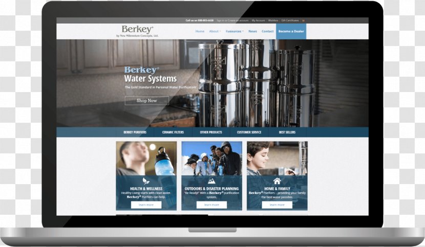 Brand Display Advertising Electronics Multimedia - Berkey Water Filter Canada Transparent PNG