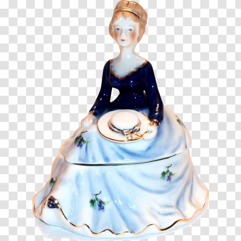 Figurine Ceramic Porcelain Toy Dress Transparent PNG