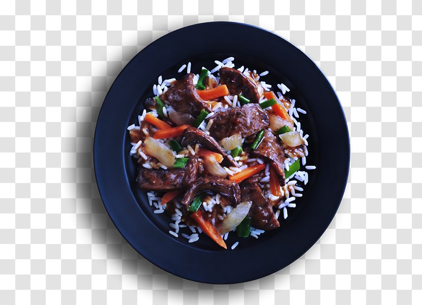 Ginger Beef Vegetarian Cuisine Dish American Chinese Food - Steam Transparent PNG