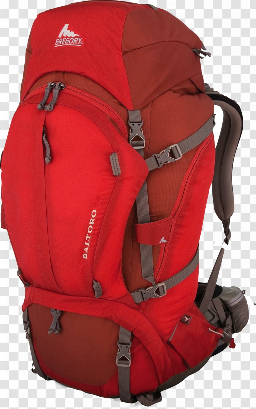 Backpack Camping Gregory Elementary School Osprey - Red Image Transparent PNG