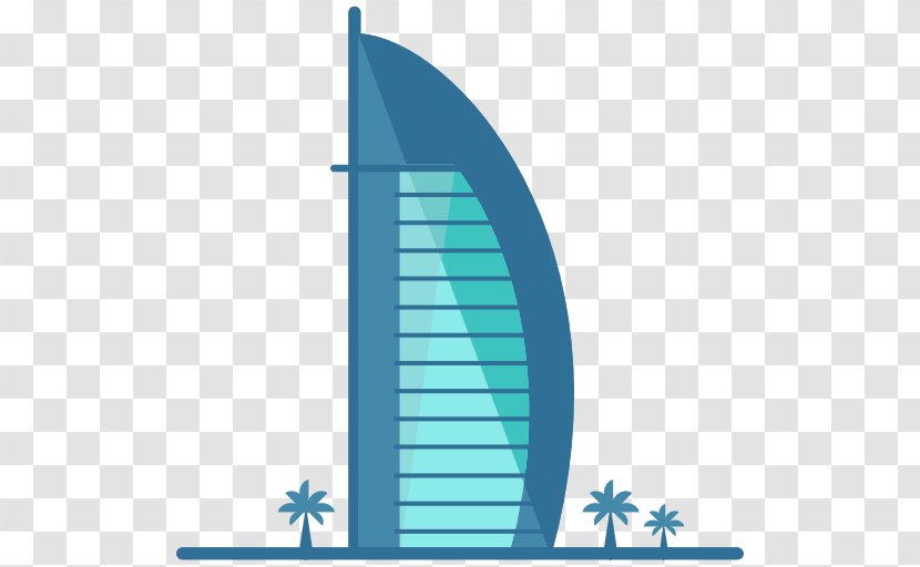 Burj Al Arab Khalifa Sharjah Tower - Dubai Vector Transparent PNG