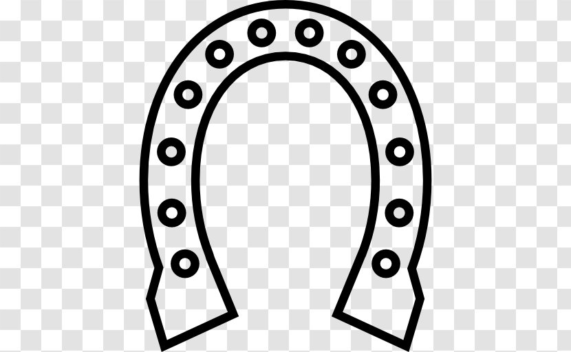 Horseshoes Drawing Clip Art - Number - Holes Vector Transparent PNG