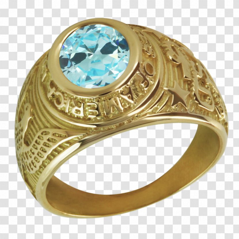 Chevalière Engagement Ring Diamond Gold Transparent PNG