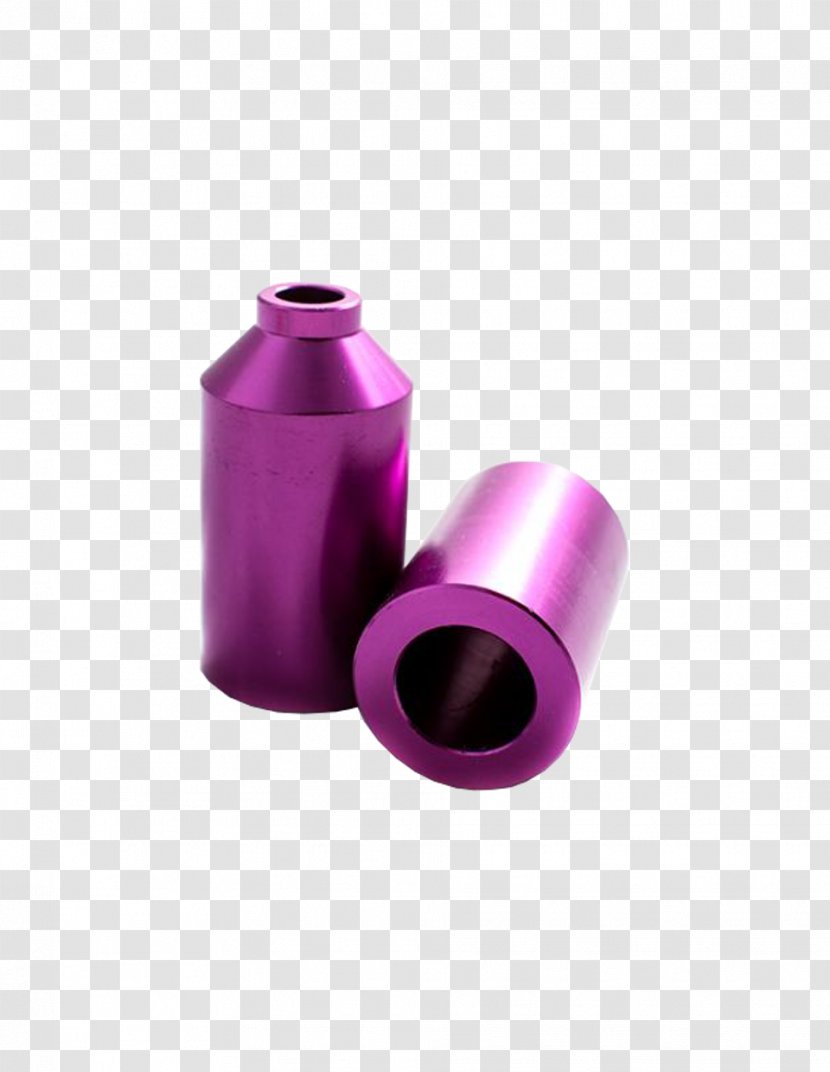 Violet Purple Magenta Pink Material Property - Metal Cylinder Transparent PNG