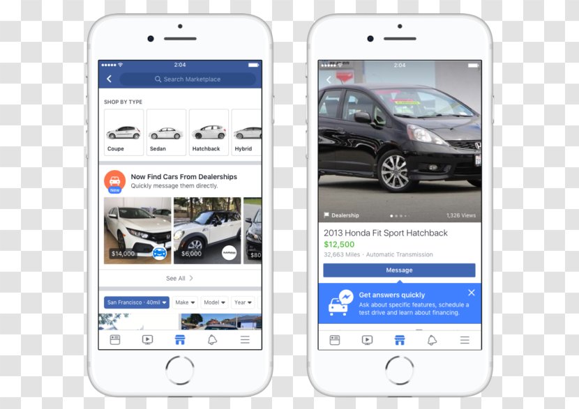 Car Dealership Used Facebook Vehicle - Telephony Transparent PNG
