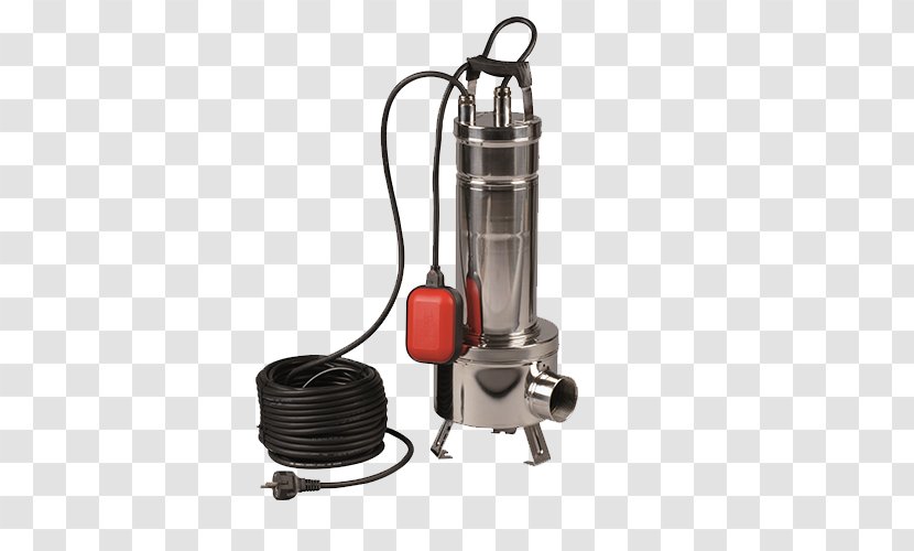 Submersible Pump Sewage Pumping Wastewater - Centrifugal - Stainless Steel Transparent PNG