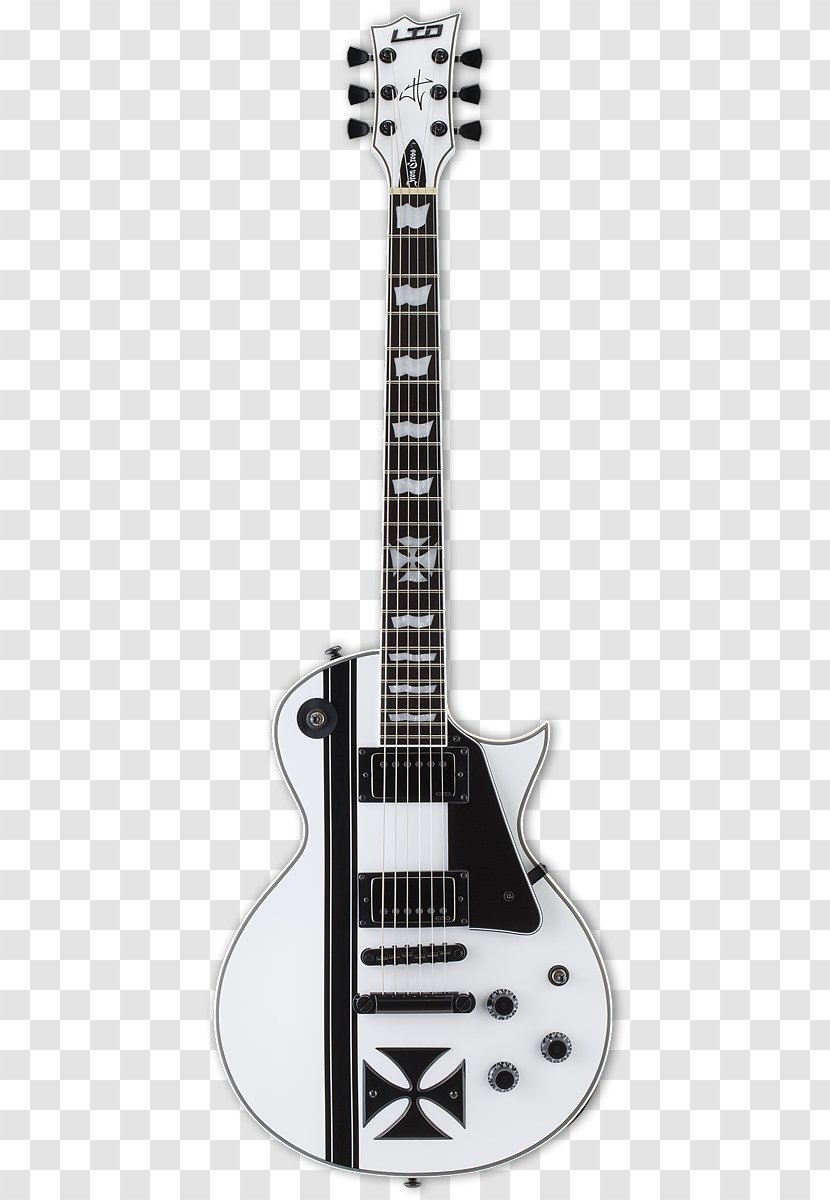 ESP James Hetfield Signature Snakebyte Electric Guitar LTD MH-103 Guitars - Plucked String Instruments Transparent PNG