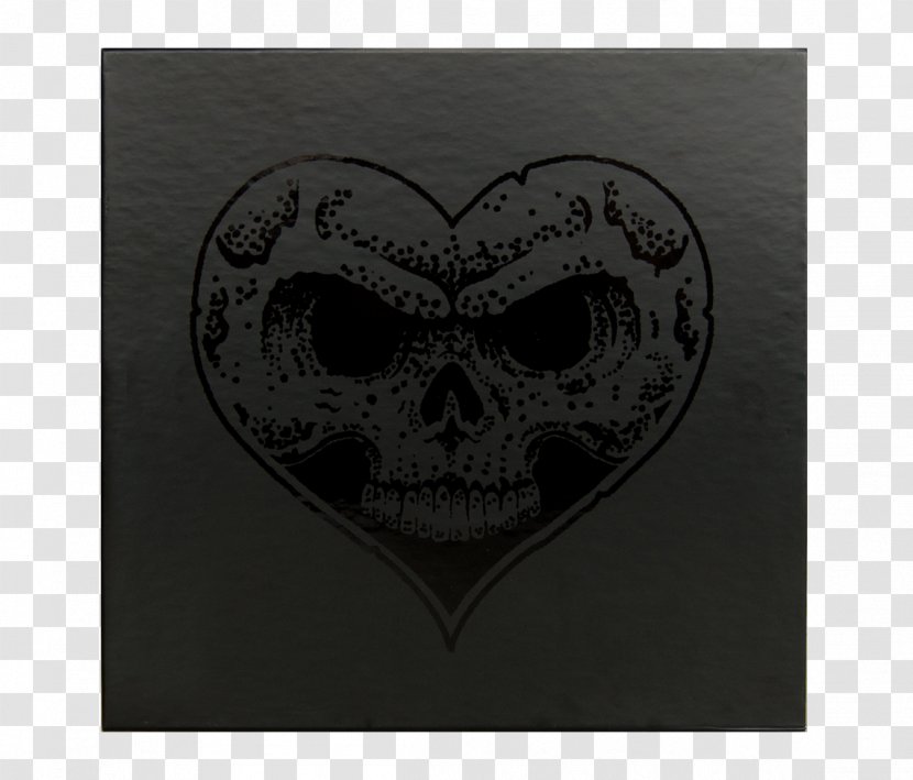 Skull White Alexisonfire Heart - Bone Transparent PNG
