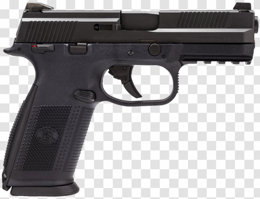 FN FNS Herstal Semi-automatic Pistol 9×19mm Parabellum Firearm - Gun Barrel - Fn Transparent PNG