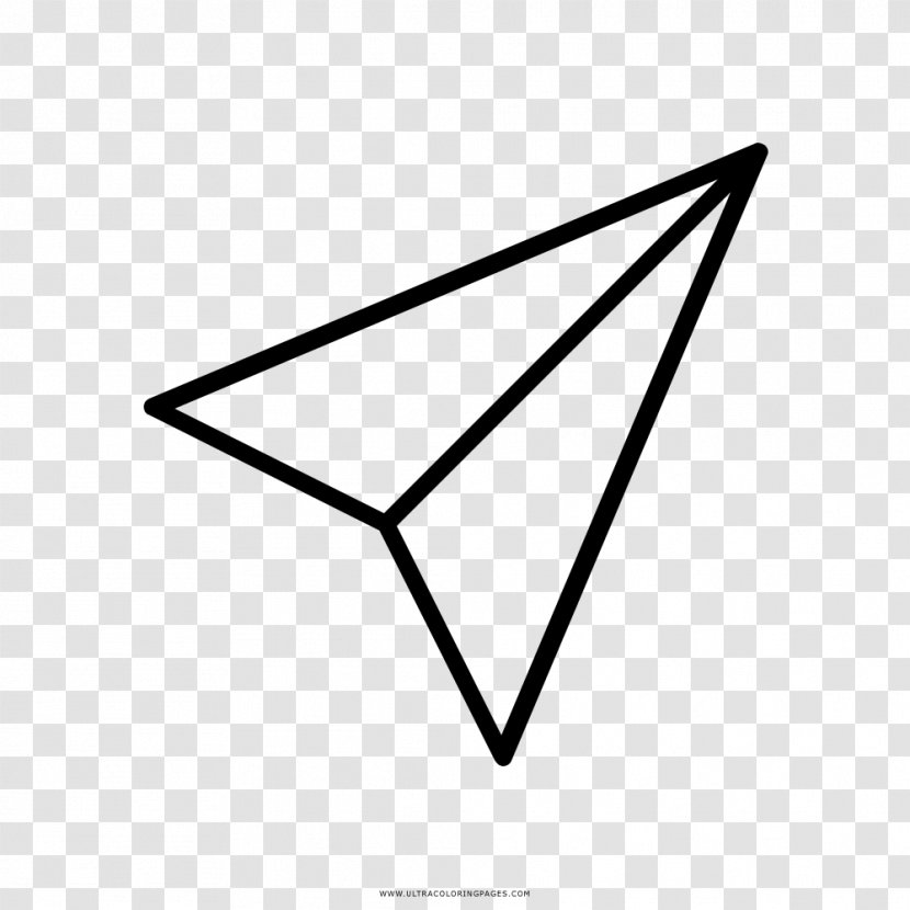 Paper Plane Business Airplane - Drawing Transparent PNG