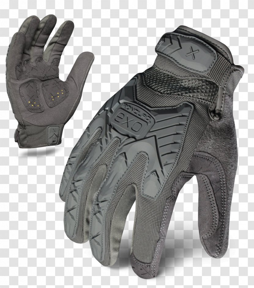 Glove Clothing Schutzhandschuh Military Ironclad Performance Wear - Leather - Lacrosse Transparent PNG