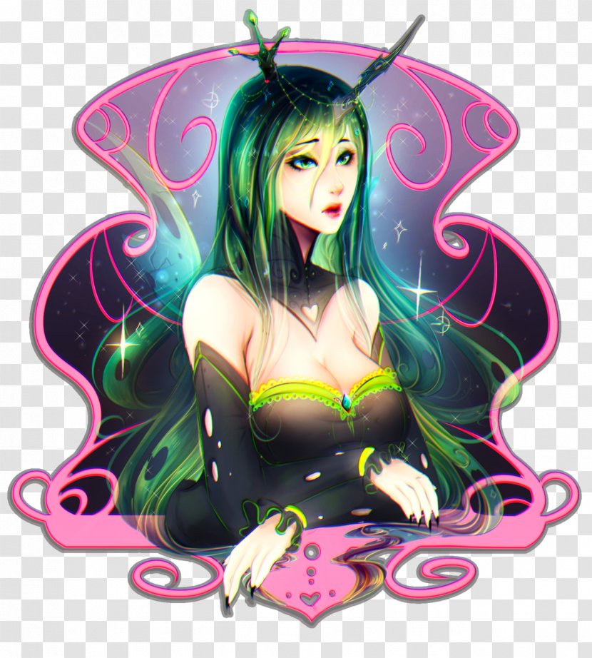 My Little Pony: Friendship Is Magic Art Homo Sapiens - Queen Chrysalis Transparent PNG