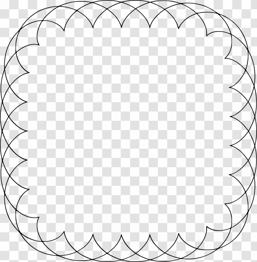 Circle Point Angle White Line Art - Animal Transparent PNG