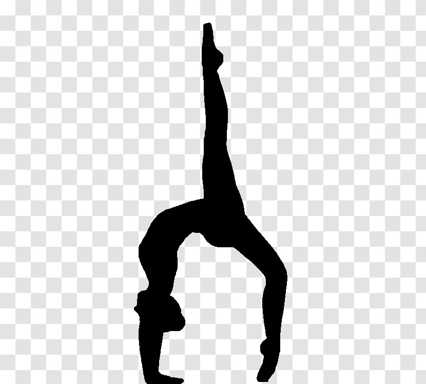 Silhouette Black And White Yoga Ballet Dancer Photography - Ashtanga Vinyasa - Siluetas Transparent PNG