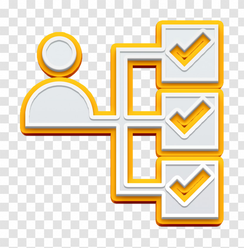 User Icon Check List Icon Head Hunting Icon Transparent PNG