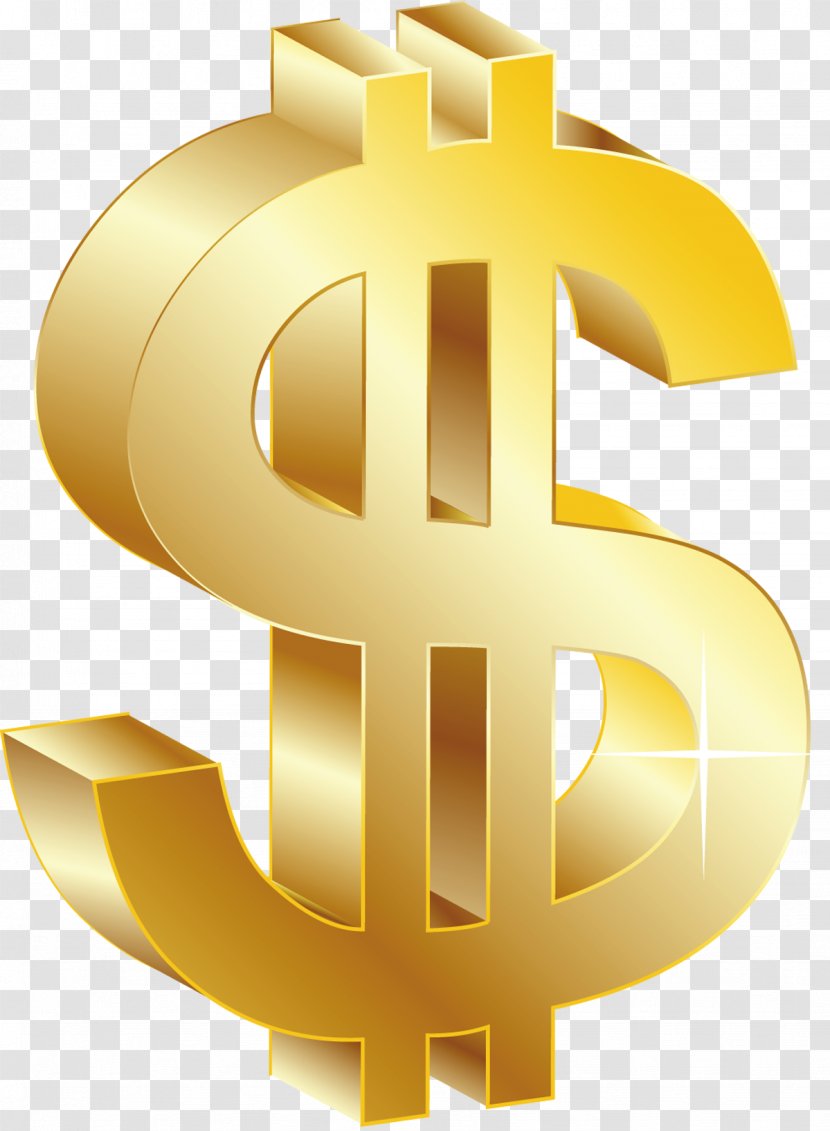 Dollar Sign Currency Symbol United States Money - Text Transparent PNG