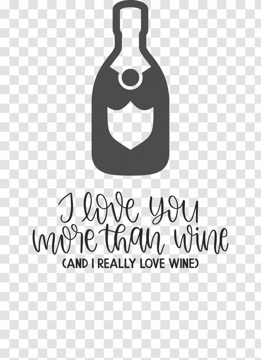 Love You More Than Wine Love Wine Transparent PNG