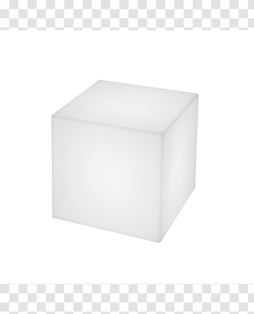 Table Furniture Light Fixture Lamp - White Cube Transparent PNG