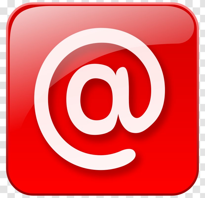 Email Button Clip Art - Trademark Transparent PNG