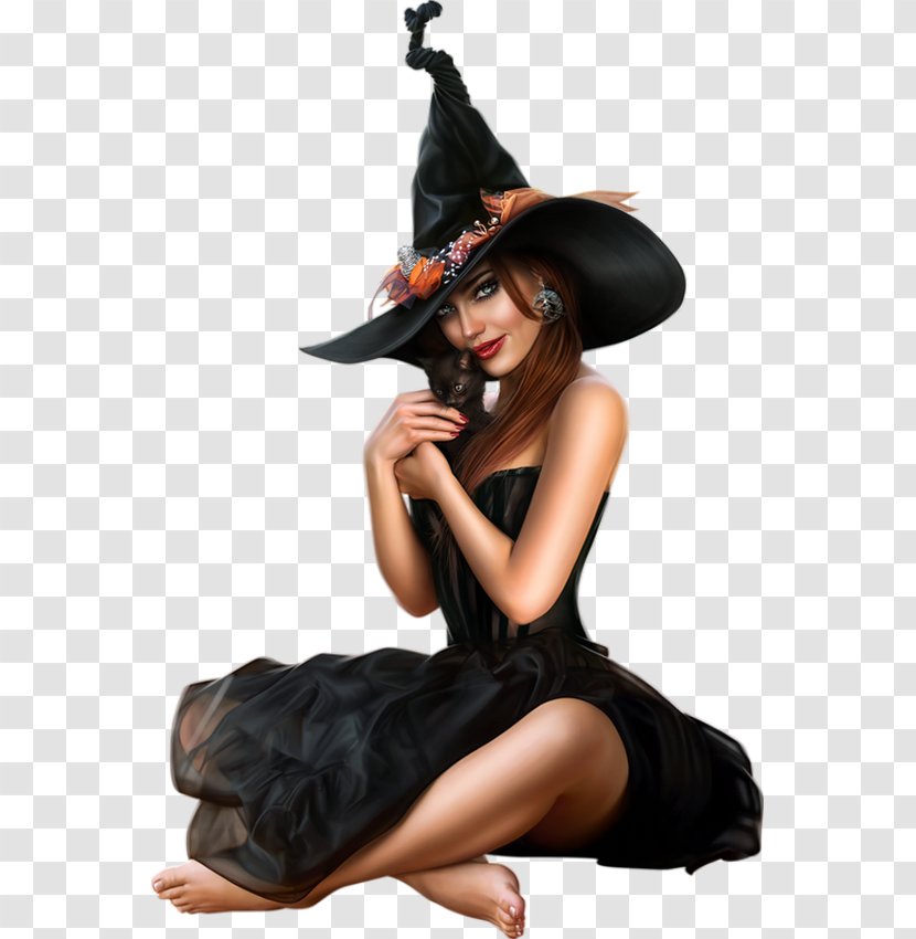 Witchcraft Jolie Sorcière Magic Image - Witch Transparent PNG