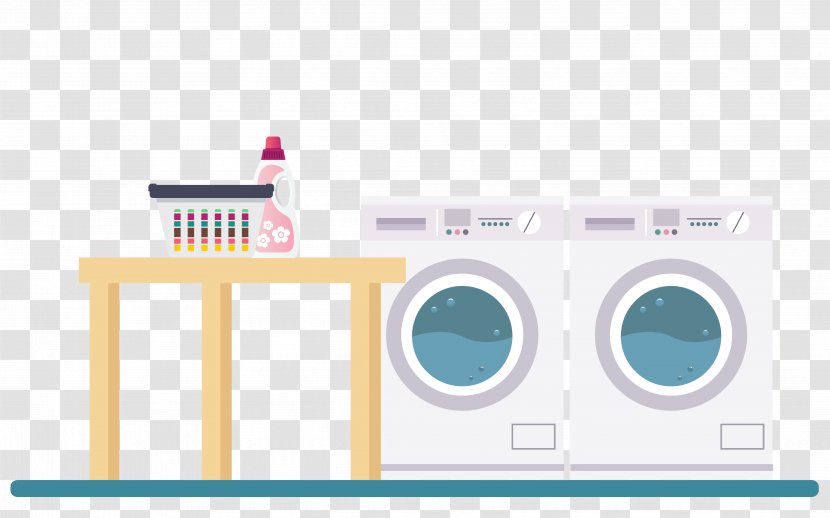 Product Design Brand Laundry - Laundromat Infographic Transparent PNG