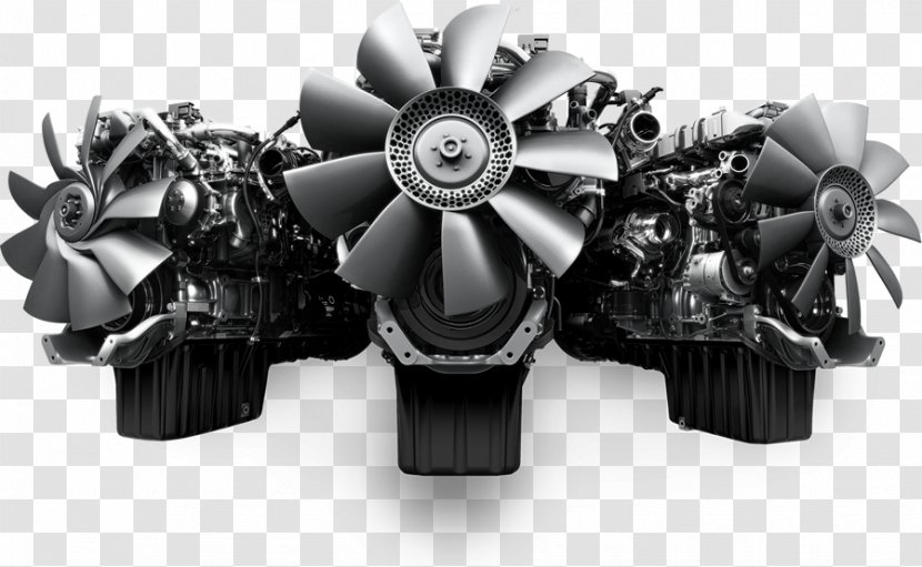 Detroit Diesel Daimler AG Car Engine - Monochrome - Free Download Transparent PNG