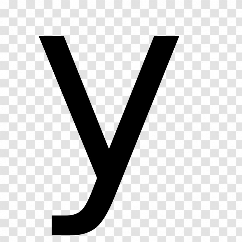 Letter Case Y Alphabet - Silhouette - Word Transparent PNG