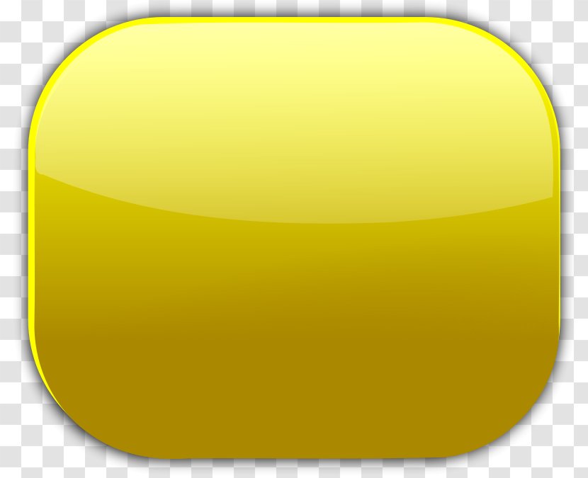 Gold Button Clip Art - Rectangle - Vector Transparent PNG