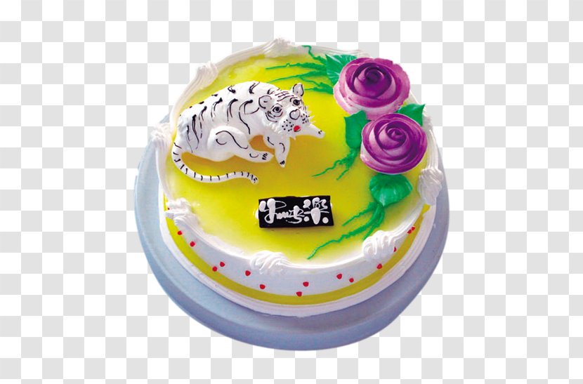 Birthday Cake Cream Bakery Torte Shortcake - Sugar Paste - Holiday Transparent PNG