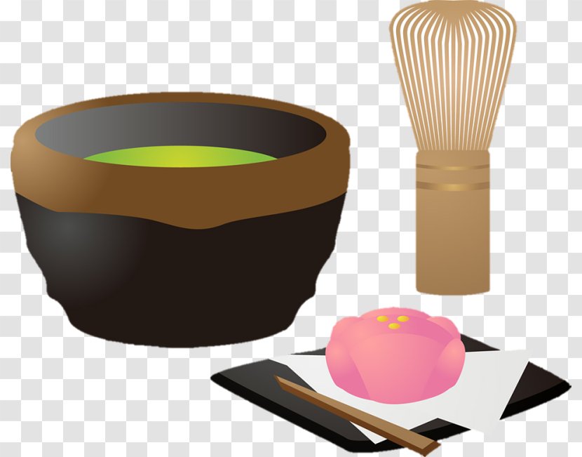 Matcha Japanese Tea Ceremony Wagashi Green - Hami Transparent PNG