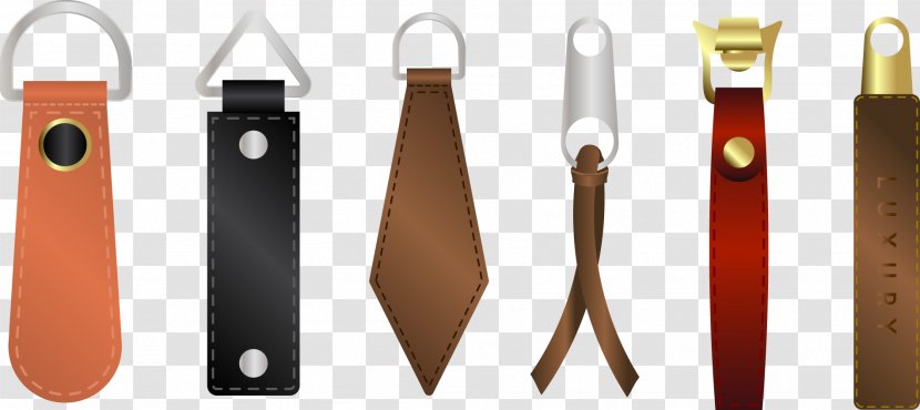 Plastic Zipper Leather - Vector Tie Transparent PNG