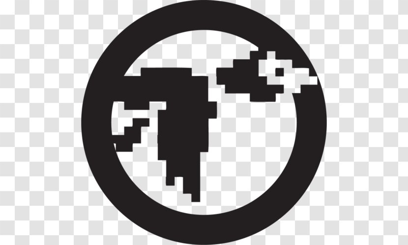 Logo Symbol Brand Circle Font - Black And White - Tdp Transparent PNG