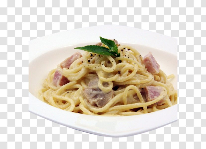 Spaghetti Aglio E Olio Carbonara Alla Puttanesca Clam Sauce Bigoli - Food Transparent PNG