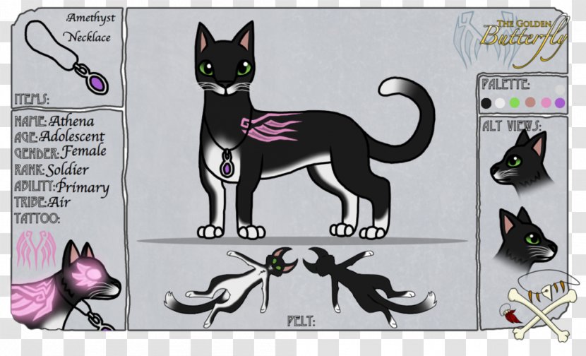 Whiskers Kitten Black Cat - Character Transparent PNG
