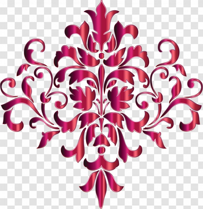 Damask Stencil Clip Art - Symmetry Transparent PNG