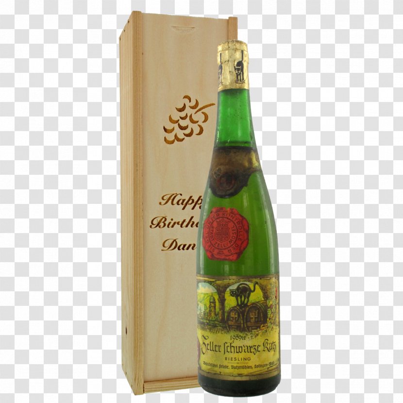 Liqueur Schwarze Katz Wine Riesling Mosel - Beer Bottle Transparent PNG