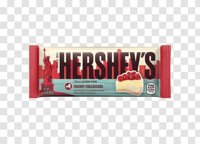 Chocolate Bar Cheesecake The Hershey Company Biscuits Cherry - Snack - Dark Transparent PNG