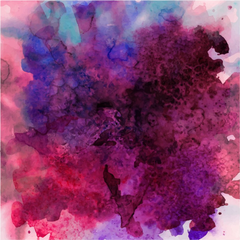 Watercolor Painting Drawing - Lilac - Background Transparent PNG