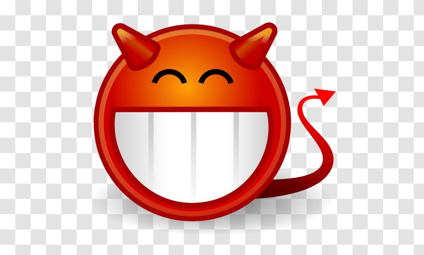 Emoticon Smiley Clip Art Devil - Happiness Transparent PNG