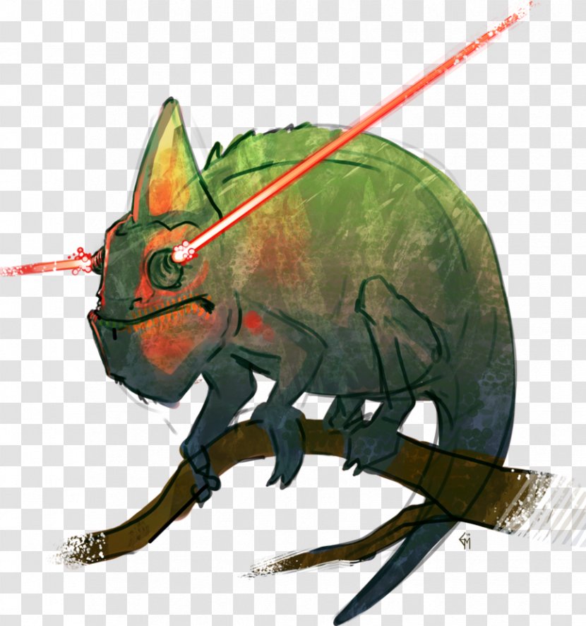 Drawing DeviantArt Dinosaur The Black Mage - Amphibian - Chameleon Run Transparent PNG