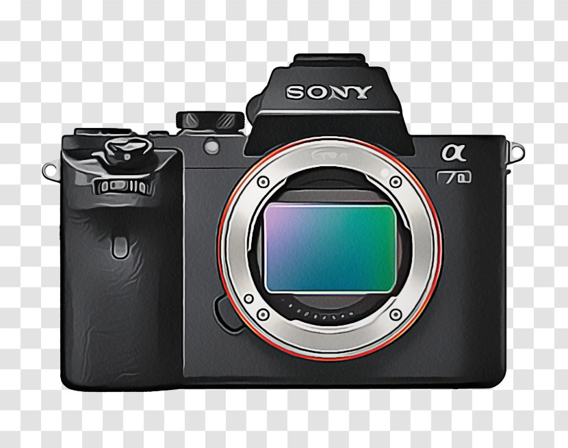 Sony ILCE Camera Digital SLR System Autofocus - Material Property - Flash Technology Transparent PNG