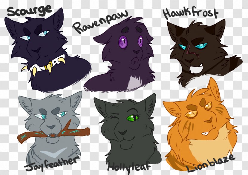Warriors Cat Erin Hunter Whiskers Lionblaze - Leafpool - Epic Warrior Drawings Transparent PNG