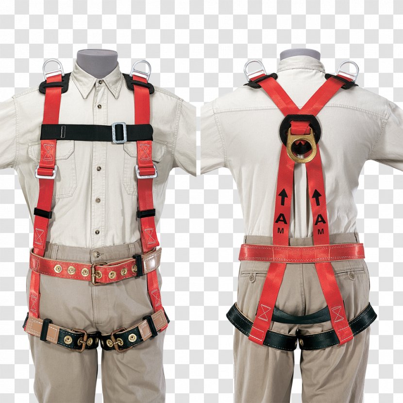 Climbing Harnesses Klein Tools Safety Harness Fall Arrest - Belt Transparent PNG