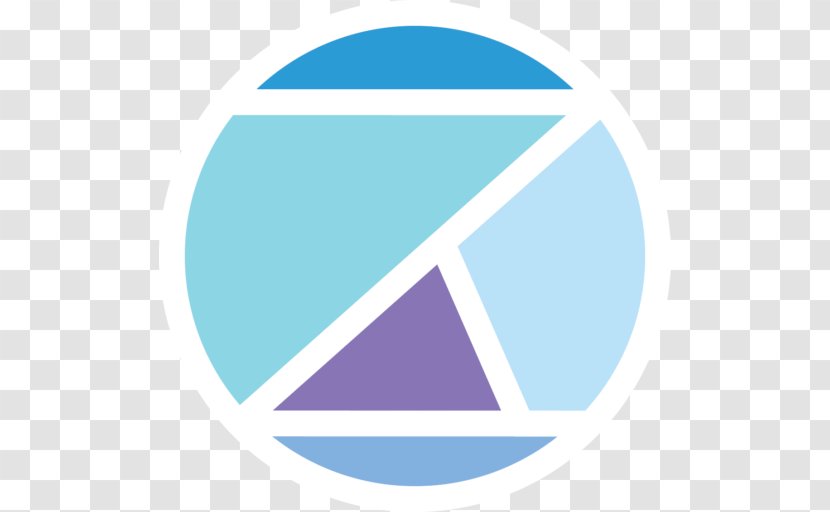 Logo Brand Line Angle - Azure Transparent PNG