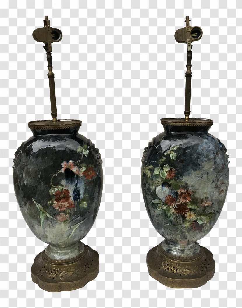 Vase Urn - Hand-painted Lamp Transparent PNG