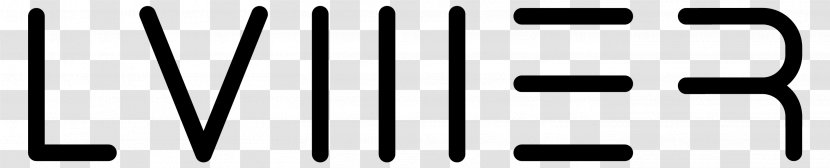 Logo Brand Line - Black And White Transparent PNG