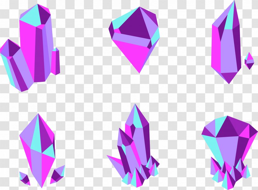 Purple Shape - Stone Transparent PNG