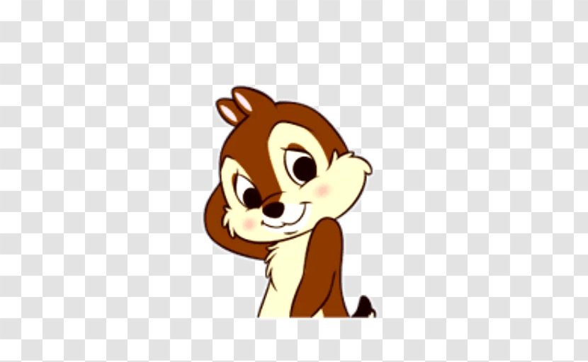 Chipmunk Chip 'n' Dale Animation The Walt Disney Company Cartoon - Tail Transparent PNG