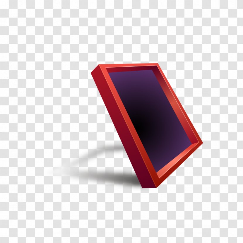 Red Picture Frame Download - Technology Transparent PNG