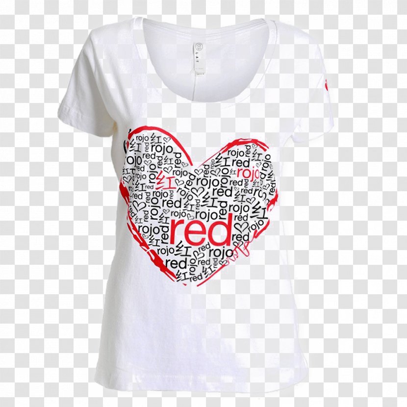Printed T-shirt Sleeve Clothing - Heart Transparent PNG
